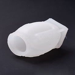 Moldes de silicona para escultura de medio cuerpo de calidad alimentaria con vela facial 3d para mujer&nbsp;DIY-C027-01