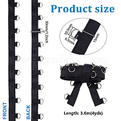 4 yarda de cinta de poliéster para cordones&nbsp;OCOR-PH0006-77B