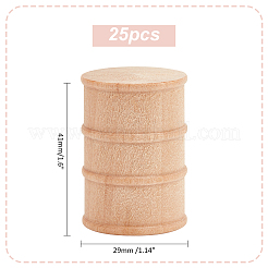 Unfertiges Minispielzeug aus Holz&nbsp;WOOD-WH0132-01B