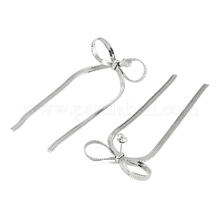 Orecchini a bottone in acciaio inossidabile 304 anti-ossidazione&nbsp;EJEW-H007-03P