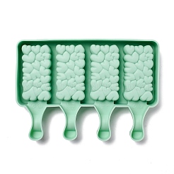 Moldes de silicona para helados rectangulares diy de grado alimenticio&nbsp;DIY-D062-03A