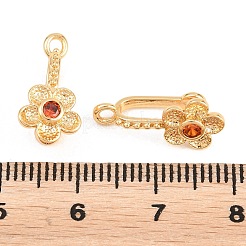 Valentinstag Messing Micro Pave Zirkonia Anhänger&nbsp;KK-A298-14G