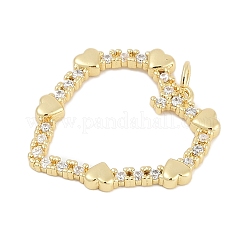 Pendentifs de placage en laiton&nbsp;KK-Q028-51G