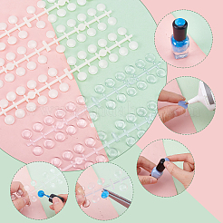 2 ensemble de 2 couleurs de faux ongles en plastique&nbsp;MRMJ-PH0001-62