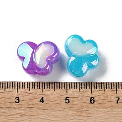 AB-farbig plattierte Acrylperlen im Jelly-Stil&nbsp;SACR-I005-12B