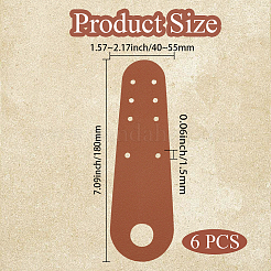 Protège-orteils en cuir PU pour patins à roulettes&nbsp;FIND-CY0001-98A