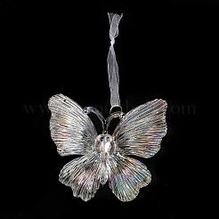 Grandes décorations de pendentif en acrylique transparent de noël&nbsp;HJEW-F017-06