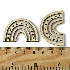 100pcs pendentifs en bois&nbsp;WOOD-G020-02