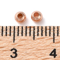 Abstandsperlen aus Messing mit Zahnstangenbeschichtung&nbsp;KKB-I709-03C-RG