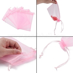 Sacchetti regalo in organza con coulisse&nbsp;X-OP-R016-13x18cm-02