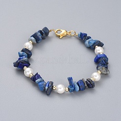 Bracciali in rilievo con pietre preziose naturali&nbsp;BJEW-JB04933