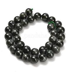 Natürliche grüne Zyanitperlenstränge&nbsp;G-H335-B02-12mm-AB