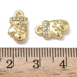 Pendenti di cristallo e strass in lega natalizia&nbsp;FIND-L026-01D-G
