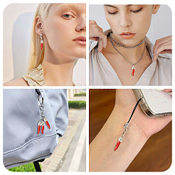 Pendente smaltati in lega&nbsp;ENAM-TA0003-55A