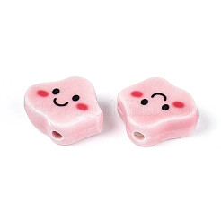 Porcellana fatti a mano perline di ceramica&nbsp;PORC-T134-20B