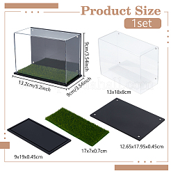 Acryl- & Magnet- & Kunststoff-Displaybox&nbsp;ODIS-WH0061-81