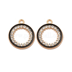 In lega con pendenti smaltati in strass&nbsp;FIND-G055-02G