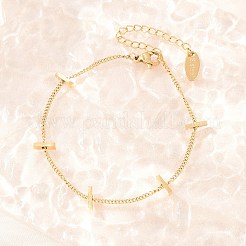Gliederarmbänder aus 304 Edelstahl&nbsp;BJEW-D460-09G