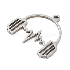 Pendentifs en acier inoxydable 201 anti-ternissement 5 pièce&nbsp;STAS-B064-10P