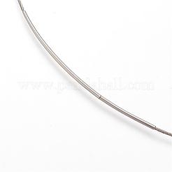 Edelstahldraht Kordel diy Schmuck machen&nbsp;TWIR-R003-23A