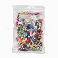 120pcs 30 Farben faux Wildleder Quaste Anhänger Dekorationen&nbsp;FIND-YW0001-14P