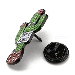 Cactus con la parola non essere un pungente spille smaltate&nbsp;JEWB-Q031-04EB-02
