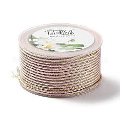 Cordón trenzado de poliéster de dos tonos de 14 m&nbsp;OCOR-G015-02A-19