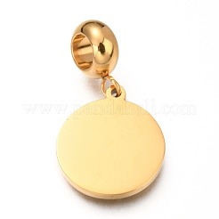 Schmuck ionenplattierung (ip) 304 edelstahl europäischen baumeln charme&nbsp;OPDL-L013-40C