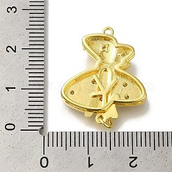 Gestell aus Messing mit Mikropavé und Zirkonia. Kastenverschluss&nbsp;KK-H485-31G