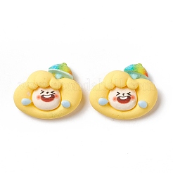 Undurchsichtigen Cabochons&nbsp;LS-RESI-G036-E02