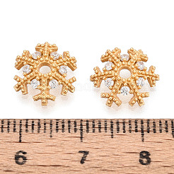 925 perle en argent sterling micro pavée avec zircone cubique transparente&nbsp;STER-T008-42G
