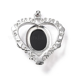 Pendentifs en obsidienne naturelle&nbsp;G-I322-04P-02