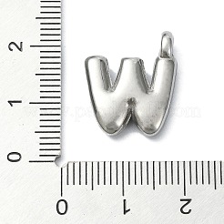 Pendentifs en acier inoxydable 304 anti-ternissement&nbsp;STAS-U033-02P-W