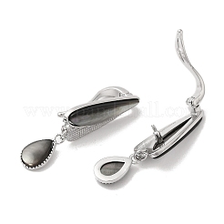 Fermagli pieghevoli in ottone a goccia&nbsp;KK-Z073-35P-02