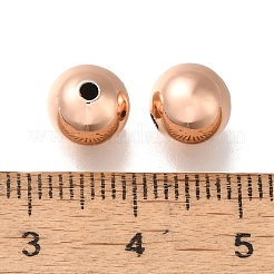 Cremagliera perle di ottone di placcatura&nbsp;KK-K373-08D-RG