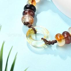 Braccialetti di perline di vetro&nbsp;BJEW-L701-01