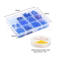 Kit per la creazione di gioielli con bracciale serie blu fai da te&nbsp;DIY-YW0002-66