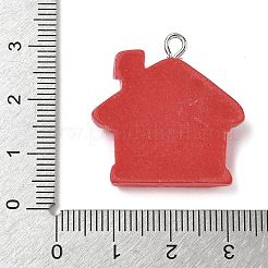 Pendentifs en résine opaque sur le thème de noël&nbsp;RESI-I344-04P-05