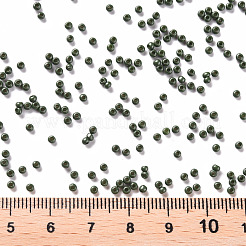 11/0 FGB-Glasperlen der Güteklasse A mit Backfarbe&nbsp;X-SEED-N001-A-1040