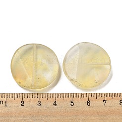 Gelbe Wassermelonenstein-Glasperlen&nbsp;G-B070-18A