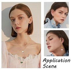 10 pièce 5 styles de breloques en laiton plaqué or 18 carats véritable&nbsp;FIND-CN0001-28