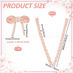 Sostituzione della cerniera dell'abito da sposa&nbsp;DIY-WH0504-363C
