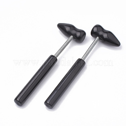 Natürliche Blackstone Handmassagestöcke&nbsp;DJEW-N002-01A