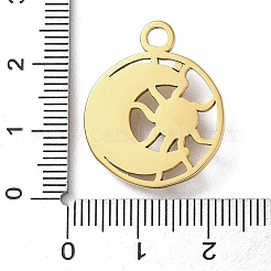 Pendenti in acciaio inossidabile 316 con placcatura sotto vuoto pvd&nbsp;STAS-C090-04G-01