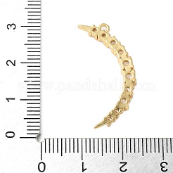 Pendentifs avec zircon cubiques à micro-pavés en laiton&nbsp;KK-P290-26G