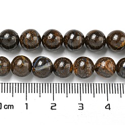 Fili di perle di opale boulder naturale&nbsp;G-P544-A01-02