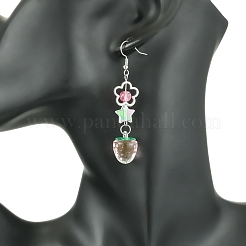 Orecchini pendenti di ferro&nbsp;EJEW-FS00024