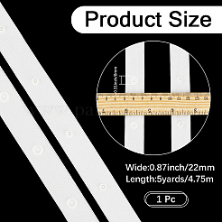 5 Yards Polyester-Nähband für Druckknöpfe&nbsp;DIY-CY0001-32A