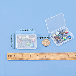 8 stile 16 pezzi kit fai da te per realizzare portachiavi&nbsp;DIY-SC0016-37