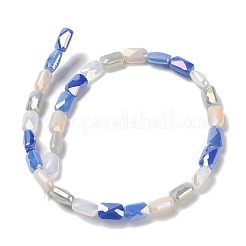 Chapelets de perles en verre électroplaqué&nbsp;X-EGLA-P065-02A-05